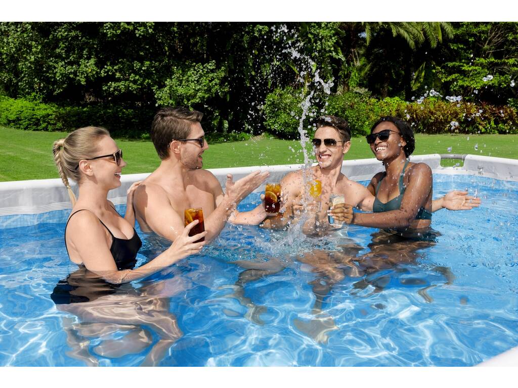 Piscine Hors sol 412 x 201 x 122 cm Bestway 56456