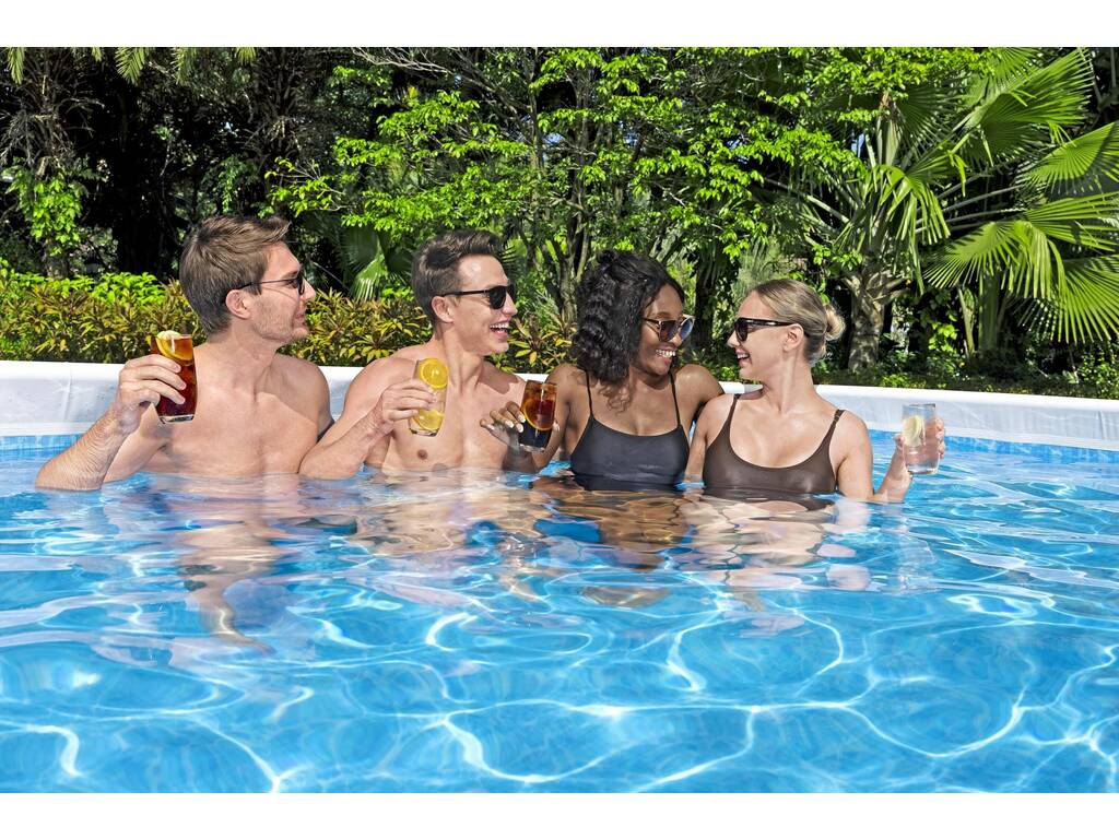 Piscine démontable 549 x 274 x 122 cm. Bestway 56466