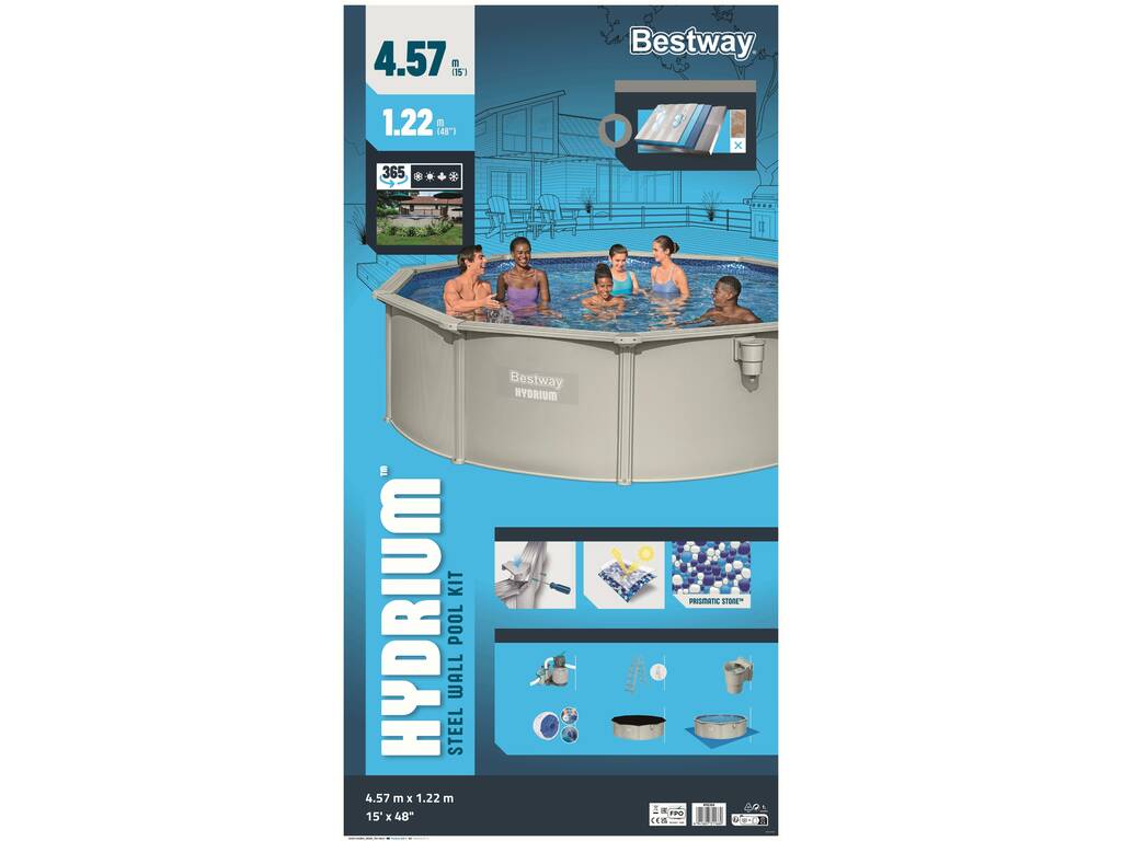 Piscina hydrium 460x120 cm Bestway 56384