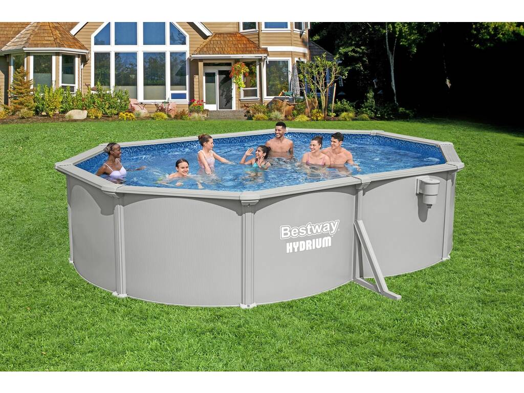 Piscine Hors Sol Hydrium 500 x 366 x122 cm Bestway 56586