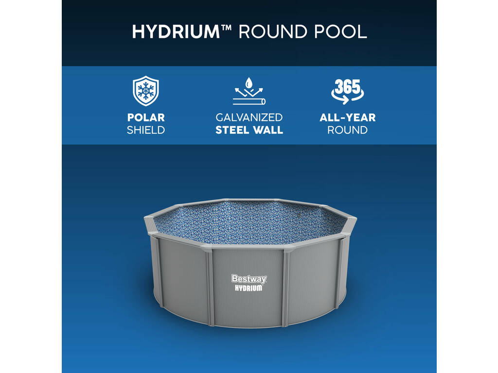 Piscina Desmontável Hydrium 366x122 Cm. Bestway 56574