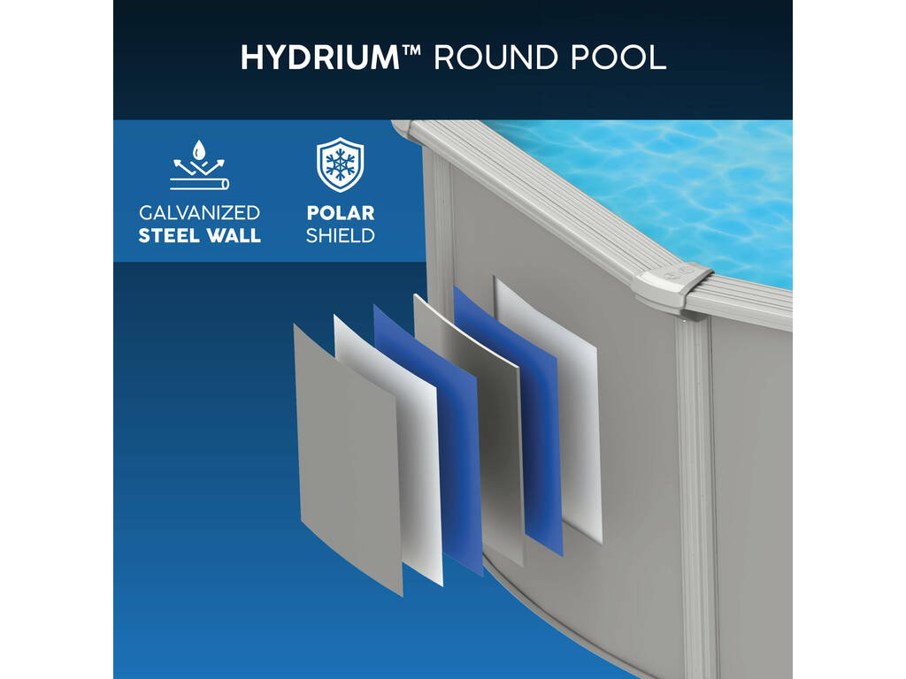 Piscine Hors Sol Hydrium 300 x 120 cm Bestway 56566