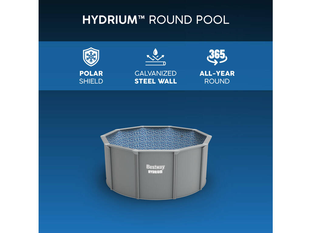 Piscine Hors Sol Hydrium 300 x 120 cm Bestway 56566