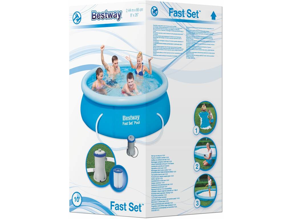 Piscina Desmontable 244x66 Cm. Bestway 57268