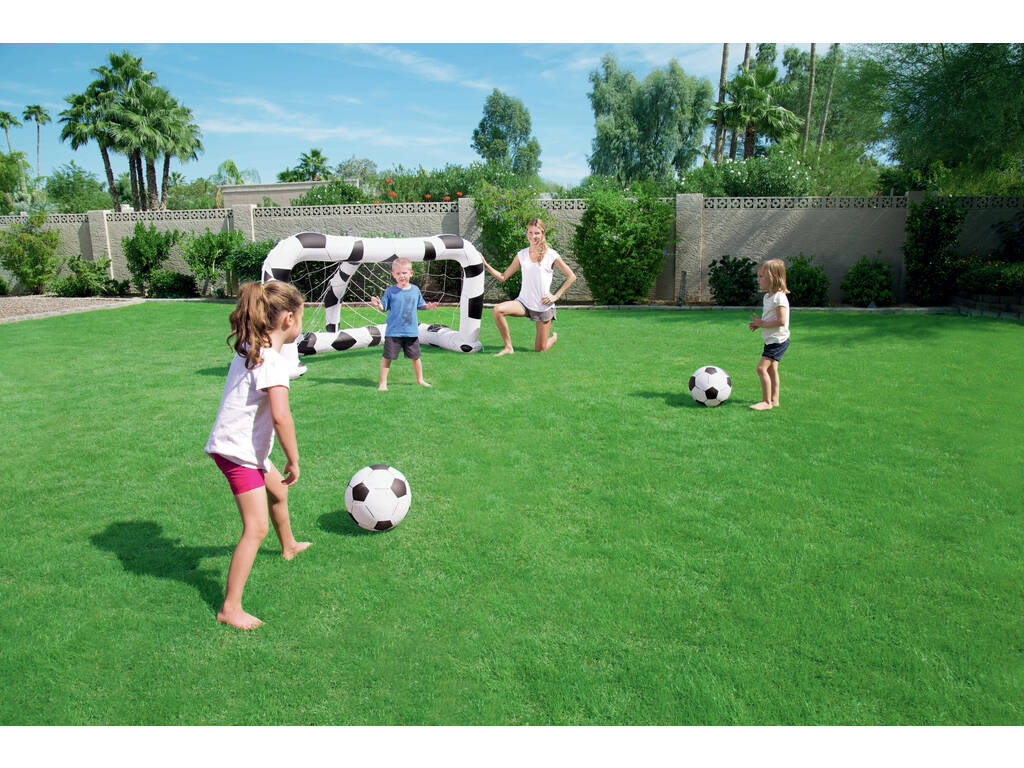 Baliza Futebol Insuflável 213x122x137cm.