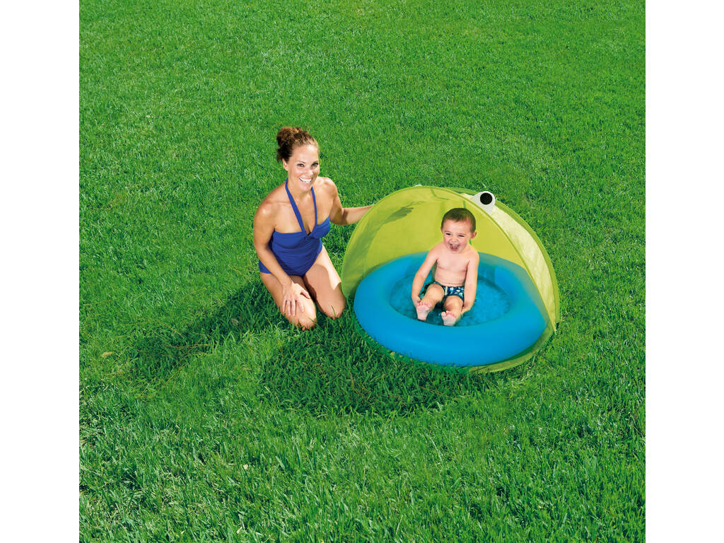 Piscina Insuflável 97x97x74 cm. Com Tecto