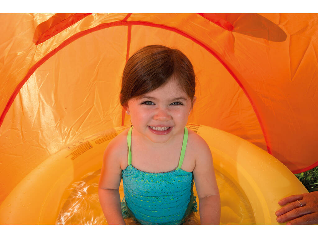 Piscina Insuflável 97x97x74 cm. Com Tecto