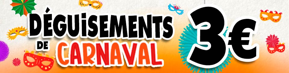 D�guisements � 3 &euro;