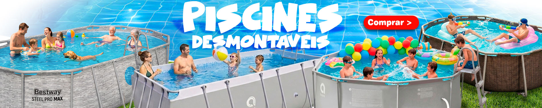 Piscinas desmontáveis