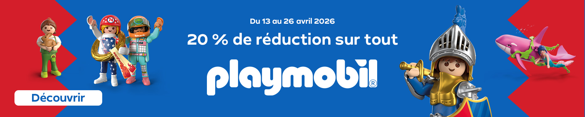 Playmobil avec réduction directe