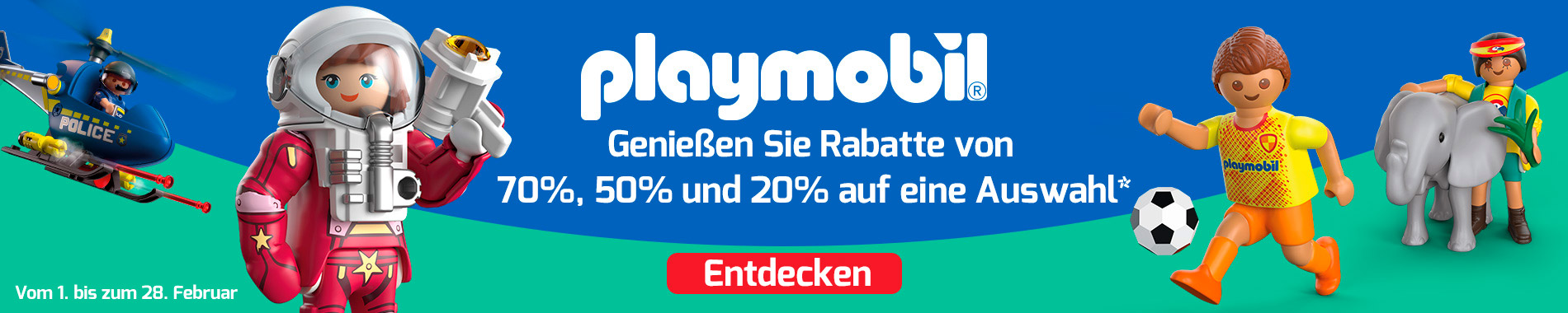 Playmobil mit Rabatt