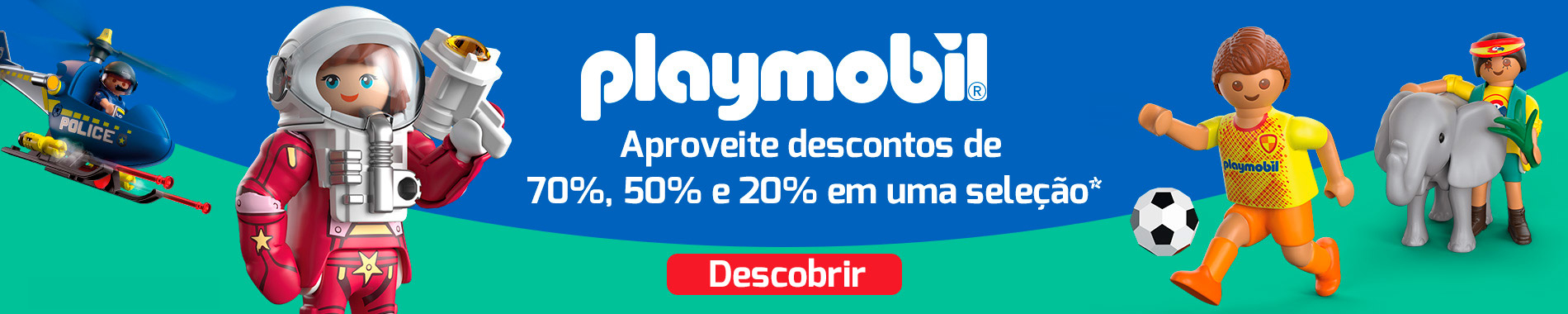 Playmobil com desconto direto