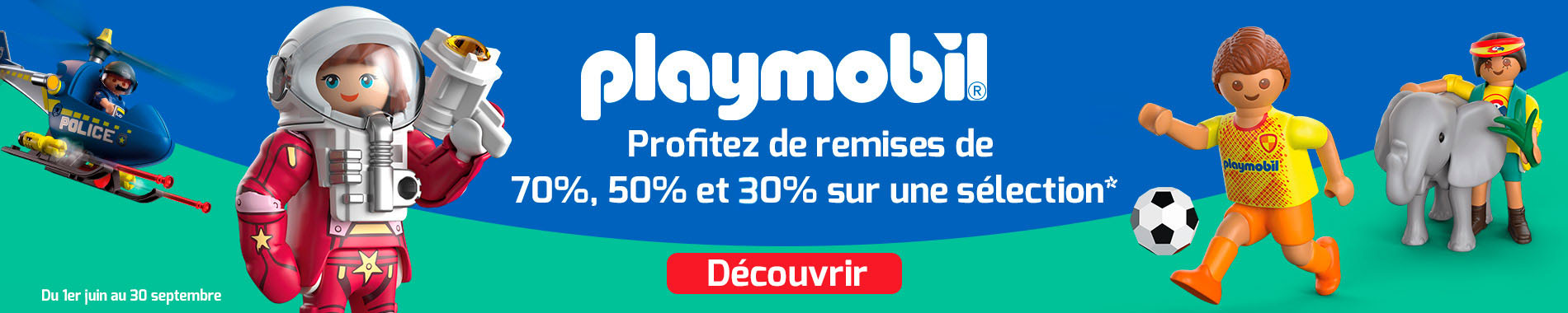 Playmobil avec réduction directe