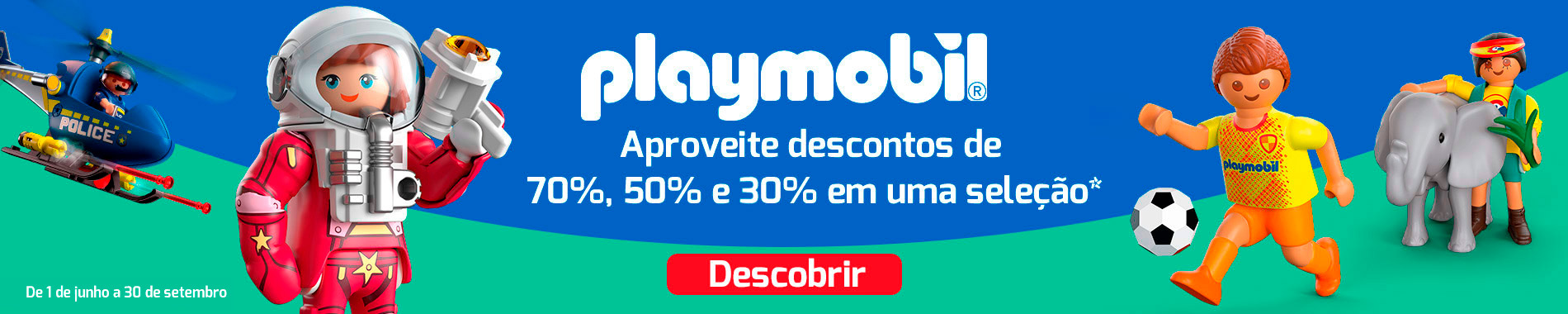Playmobil com desconto direto