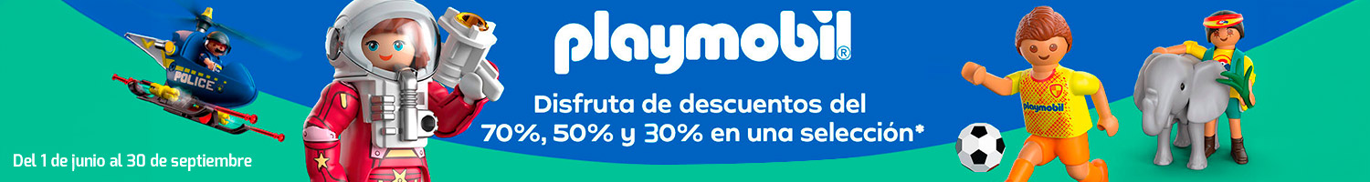 Playmobil con descuento directo