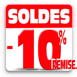 Soldes de 10%