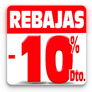 Rebajas del 10%