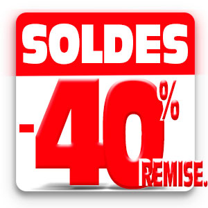 Soldes de 40%