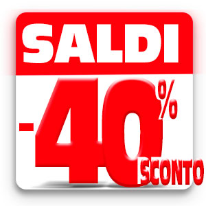 Sconti del 40%