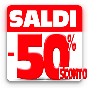 Sconti del 50%