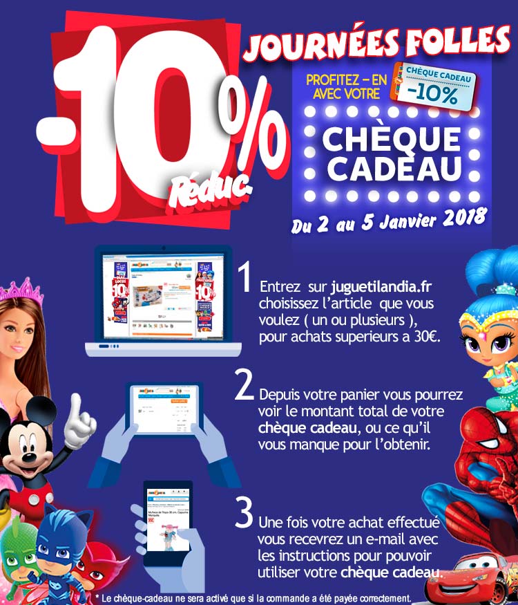 Ch�que-cadeau Juguetilandia