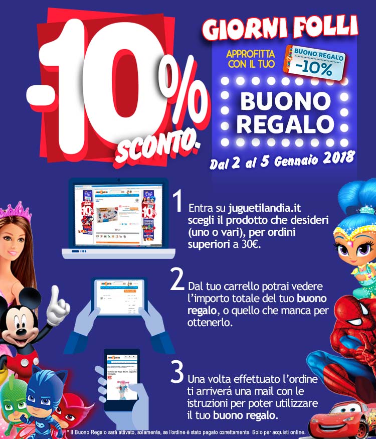 buono regalo Juguetilandia