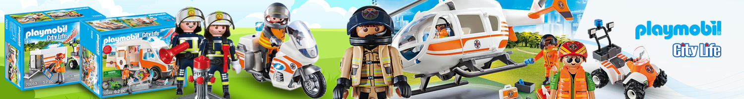 Playmobil ville sauvetage